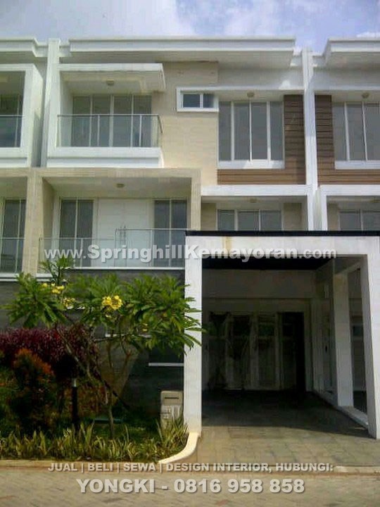 Rumah 8x25 di Golf Residence Kemayoran (SKC-11423)