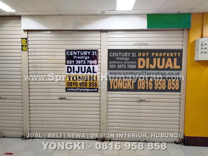 Toko di ITC Cempaka Mas (SKC-11596)