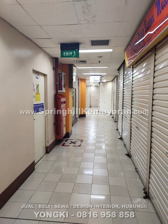 Toko di ITC Cempaka Mas (SKC-11596)